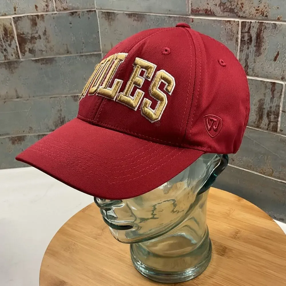 Florida State NOLES Embroidered Snapback Hat Top of the World